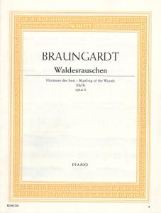Fridolin Braungardt: Waldesrauschen, op. 6