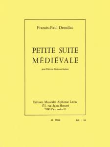 Francis-Paul Démillac: Petite Suite Médiévale (Flute/Guitar)