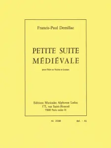 Francis-Paul Démillac: Petite Suite Médiévale (Flute/Guitar)