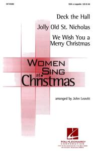Women Sing At Christmas