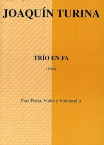 Joaquin Turina: Trio En Fa (Score/Parts)