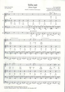 Franz Gruber: Stilla natt (TTBB)