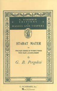 Giovanni Pergolesi: Stabat Mater (2-stämmig kör, Piano)