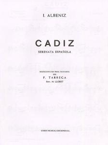 Isaac Albeniz: Cadiz Serenata (Tarrega) Guitar