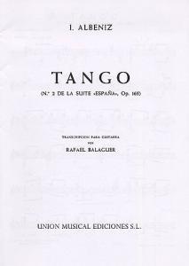 Albeniz Tango (espana) (balaguer) Guitar