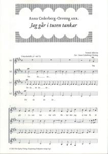 Jag går i tusen tankar (SSAA)