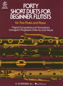 Louis Moyse: Forty Short Duets For Beginner Flutists
