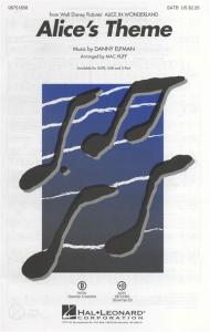Danny Elfman: Alice's Theme (Alice In Wonderland) SATB
