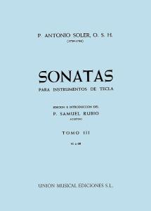 P. Antonio Soler: Sonata Volume Three