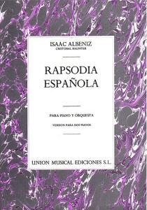 Albeniz Rapsodia Espanola (halffter) 2 Pf
