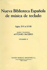 Varios Nueva Biblioteca Espanola De Musica De Teclado Vol.2
