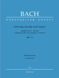 Johann Sebastian Bach: Schwingt freudig euch empor (SATB, piano)