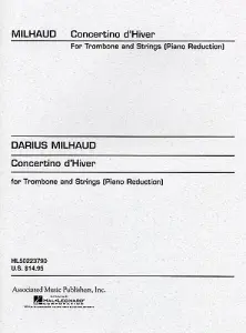 Darius Milhaud: Concertino D'Hiver (Trombone/Piano)