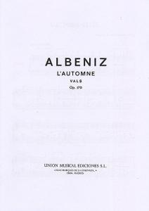 Albeniz L'automne Vals Op.170 Piano