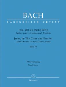 Johann Sebastian Bach: Jesu, by Thy Cross and Passion (SATB, piano)