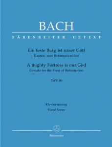 Johann Sebastian Bach: A Mighty Fortress is Our God (SATB, piano)