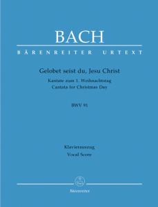 Johann Sebastian Bach: Gelobet seist du, Jesu Christ (SATB, piano)