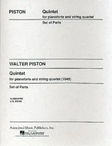 Walter Piston: Piano Quintet (Score/Parts)