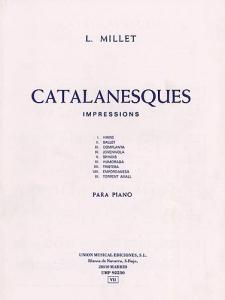 Millet Catalanesques Impressiones Piano