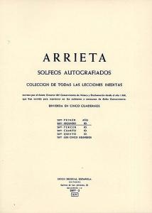 E. Arrieta: Coleccion De Solfeo II