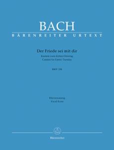 Johann Sebastian Bach: Der Friede sei mit dir (SATB, piano)