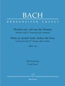Johann Sebastian Bach: Wake ye maids! hark, strikes the hour, BWV 140 (SATB, pia