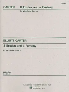 Elliott Carter: Eight Etudes And A Fantasy (Miniature Score)