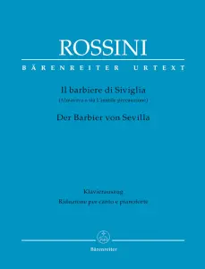 Gioachino Rossini: The Barber of Seville (SATB, piano)