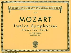 W.A. Mozart: Twelve Symphonies For Piano Duet Book 2
