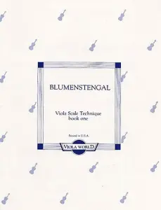 A. Blumenstengal: Viola Scale Technique - Book One