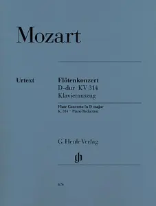Wolfgang Amadeus Mozart: Concerto For Flute And Orchestra In D KV314 (Tvärflöjt