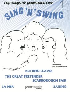 SING 'N' SWING 1 SATB A CAPPELLA 5 POP SONGS BK