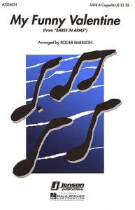 Richard Rogers: My Funny Valentine (SATB)