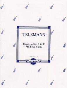 Georg Philipp Telemann: Concerto No.1 In C (4 Violas)