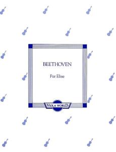 Ludwig Van Beethoven: Fur Elise (Viola)