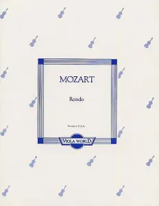 Mozart: Rondo For Viola And Piano