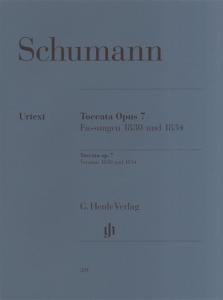 Robert Schumann: Toccata Op.7 - Versions 1830 And 1834