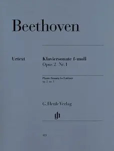Ludwig Van Beethoven: Piano Sonata In F Minor Op. 2 No. 1
