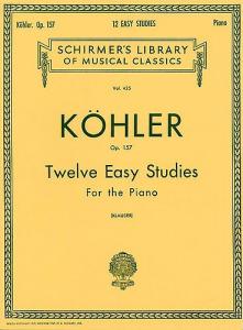 Louis Kohler: Twelve Easy Studies For Piano Op.157