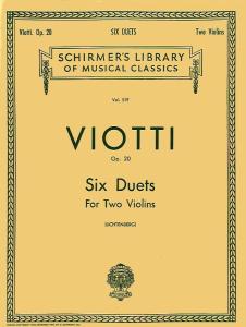 Giovanni Battista Viotti: Six Duets For Two Violins Op.20