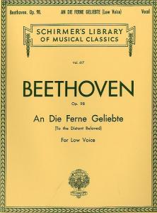 Beethoven: An Die Ferne Geliebte Op.98 (Low Voice)