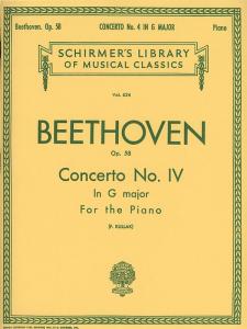 Ludwig Van Beethoven: Piano Concerto No. 4 In G Major Op.58 (2 Piano Score)