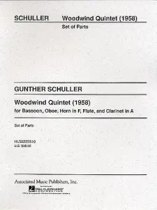 Gunther Schuller: Woodwind Quintet (Parts)