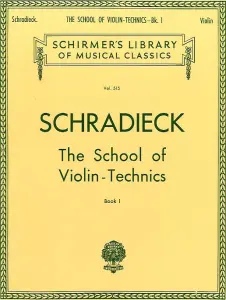 Henry Schradieck: School Of Violin Technics Book 1 (Dexterity)
