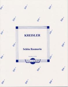 Fritz Kreisler: Schön Rosmarin
