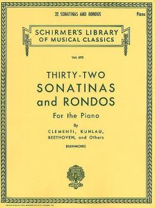Thirty-Two Sonatinas And Rondos For Piano
