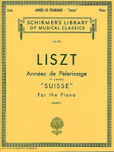 Franz Liszt: Annees De Pelerinage Book 1- Suisse