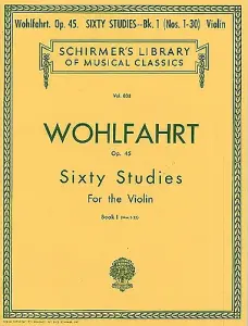 Franz Wohlfahrt: Sixty Studies For Solo Violin Op.45 Book 1 Nos.1-30