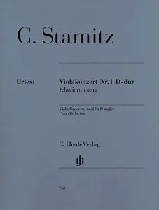 Carl Stamitz: Viola Concerto No.1 In D (Viola/Piano)