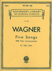 Richard Wagner: Five Songs For High Voice